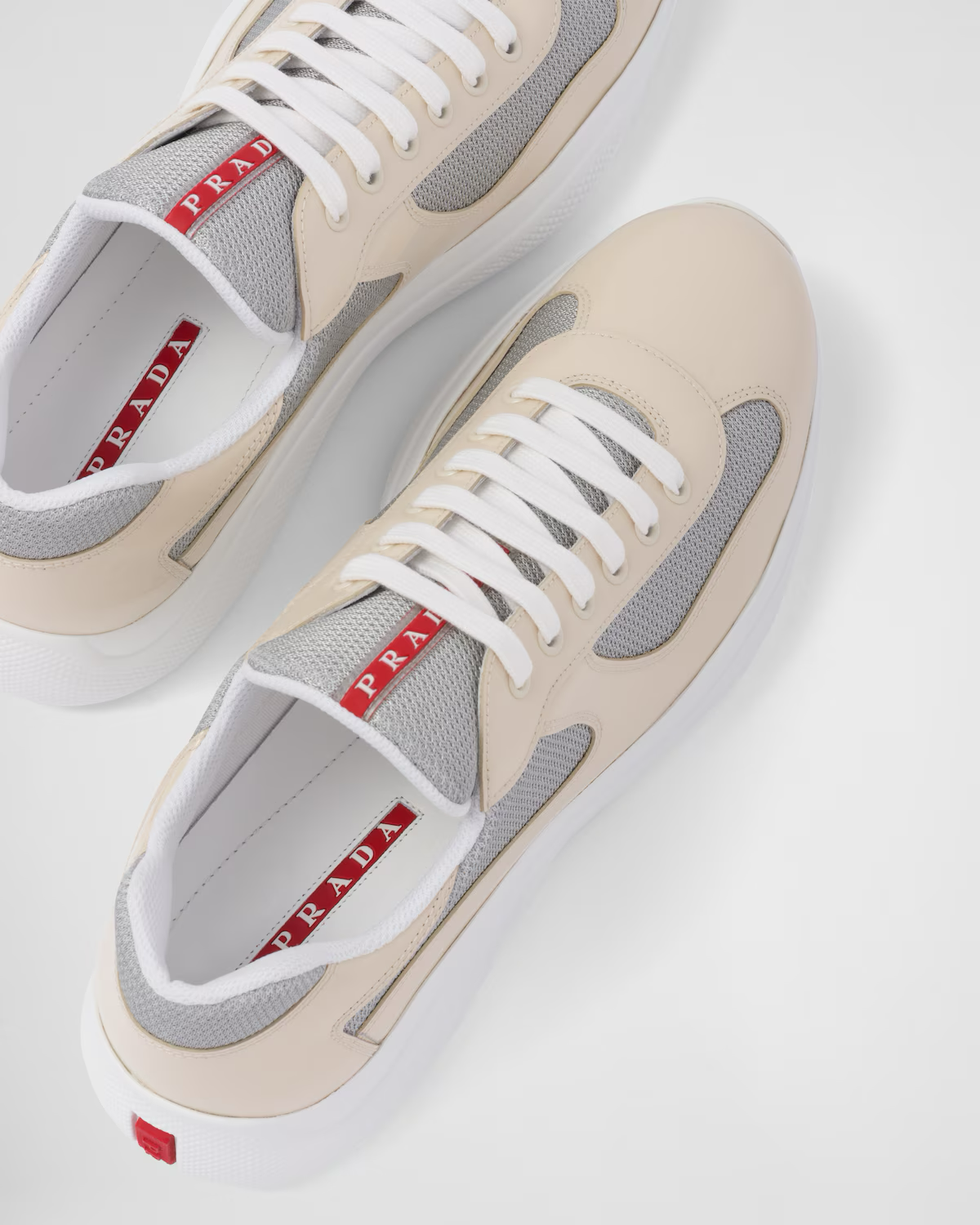 Prada America’s Cup Sneaker Beige - HIGH QUALITY 1:1