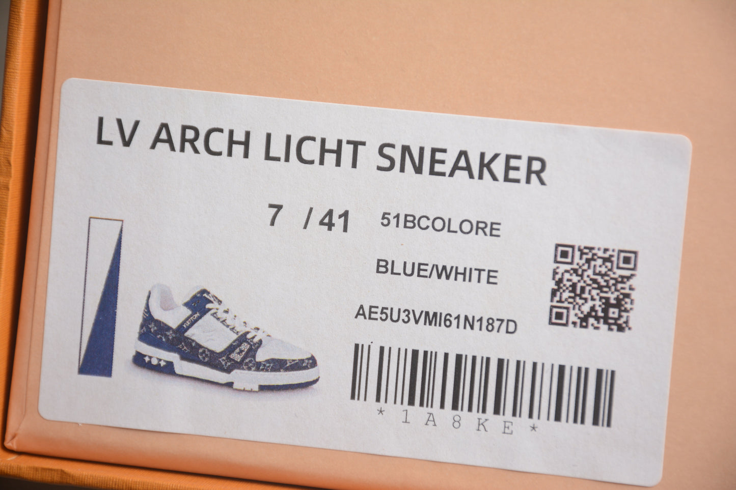 LV TRAINER BLUE WHITE - HIGH QUALITY 1:1