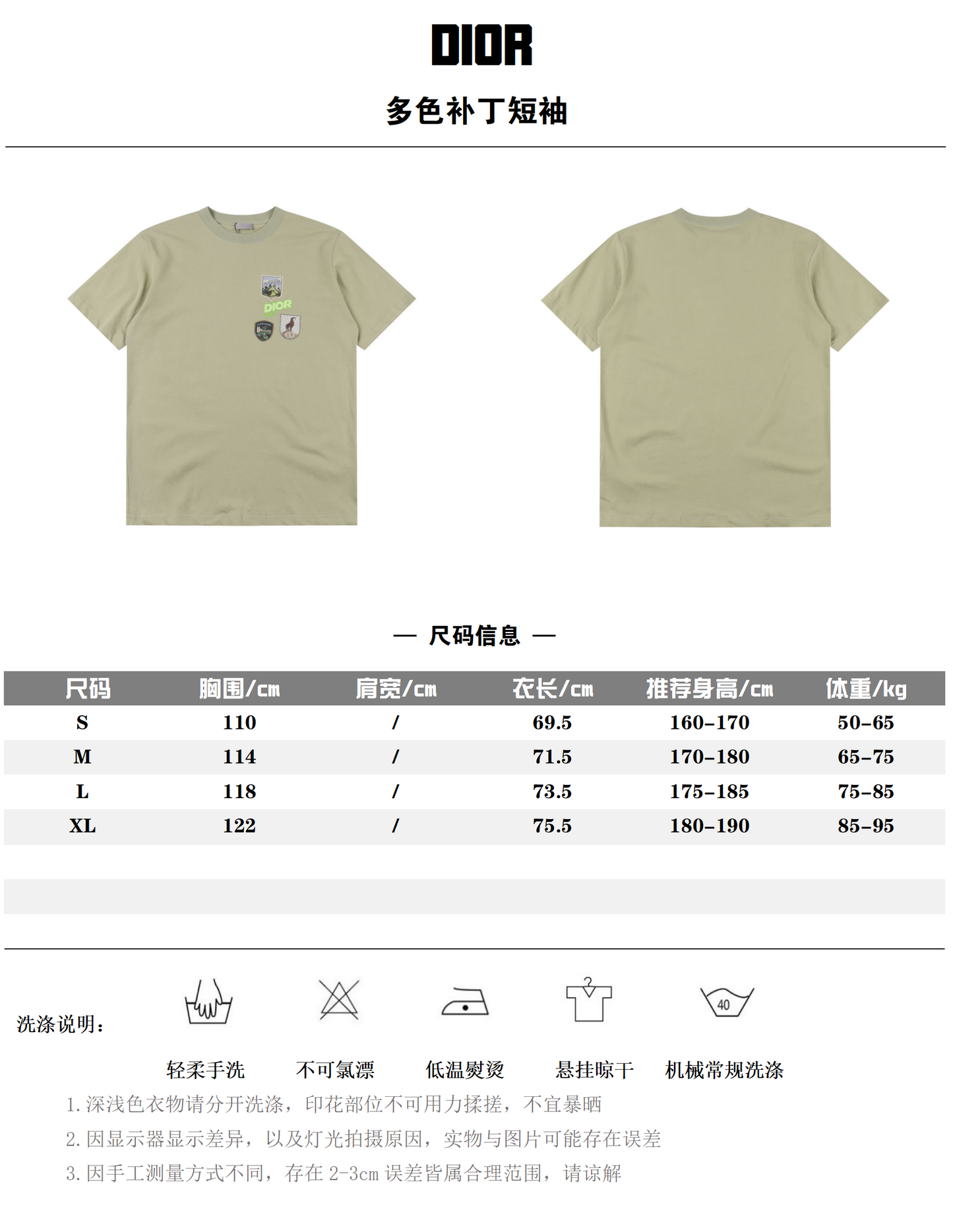 DIOR MOUNTAIN T-SHIRT - SUPER CLONE