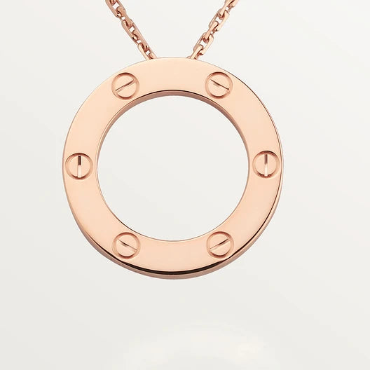 CARTIER LOVE HALSKETTE - ROSEGOLD - FULLSET