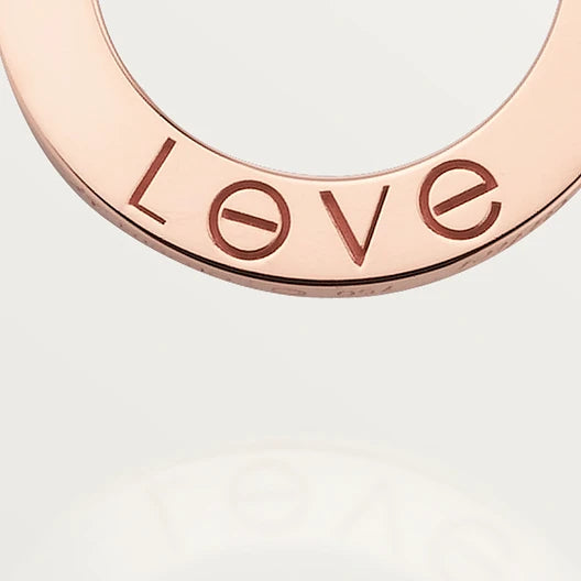 CARTIER LOVE HALSKETTE - ROSEGOLD - FULLSET