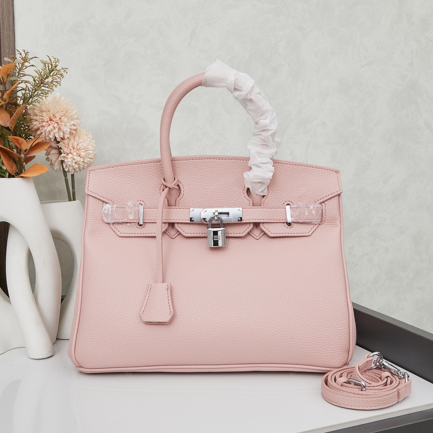 HERMÈS BIRKIN 30 EPSOM GRIS ASPHALT HAND TASTHE - 1:1 HIGH END