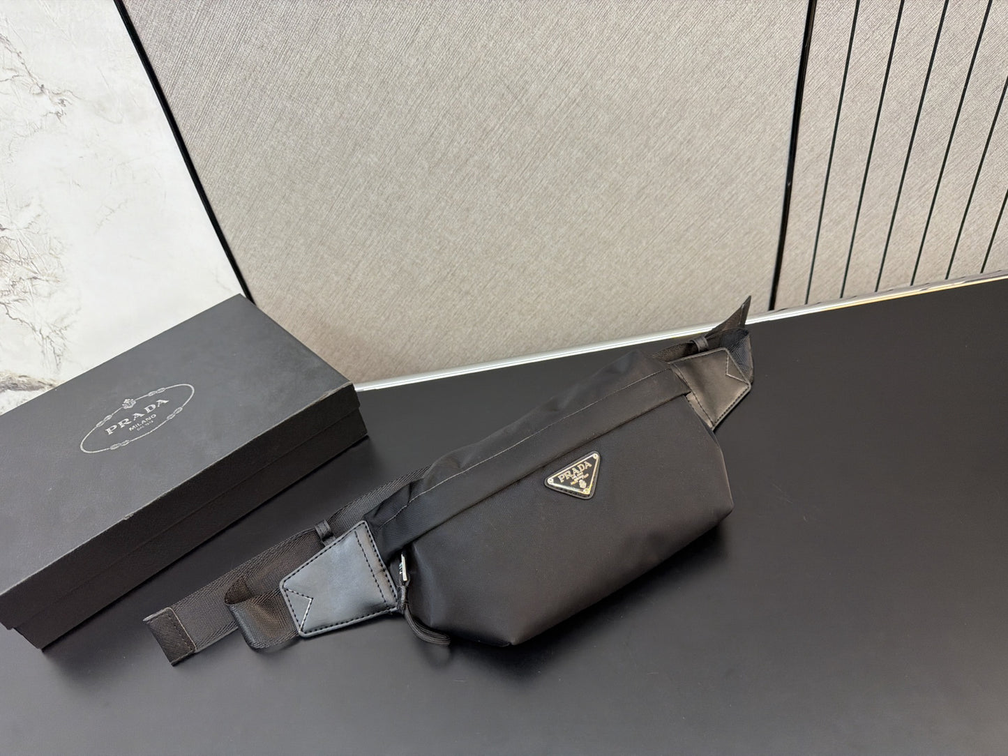 PRADA RE-NYLON BELT BAG – FULL SET – 1:1 HIGH END