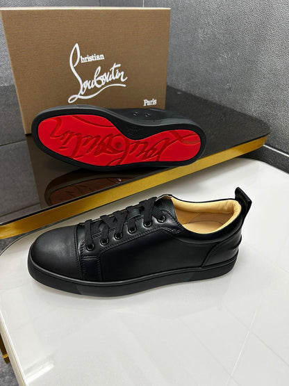 CHRISTIAN LOUBOUTIN - SUPER CLONE - original factory 1:1 - black leather