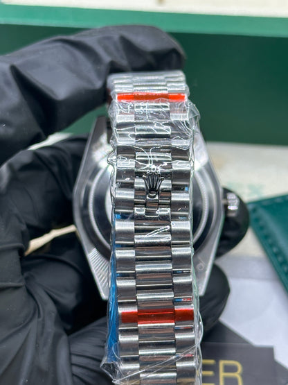 Rolex Day-Date Black Dial, 40mm White Gold President - U1 FACTORY - AUTOMATIK