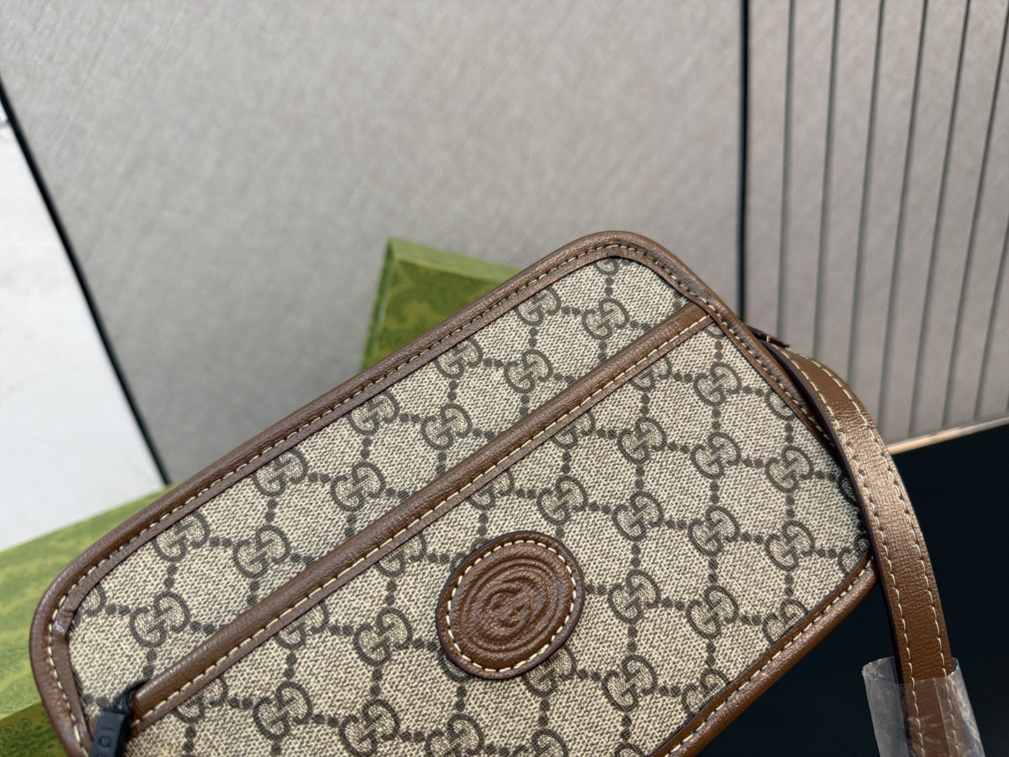 GUCCI GG SUPREME MINI SHOULDER BAG – FULL SET – 1:1 HIGH END