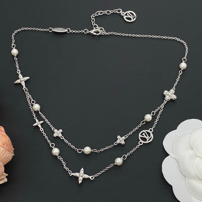 LOUIS VUITTON IDYLLE BLOSSOM NECKLACE / BRACELET – Full Set - 1:1 HIGH END