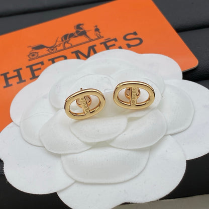 HERMÈS CHAINE D'ANCRE EARINGS – Full Set - 1:1 HIGH END