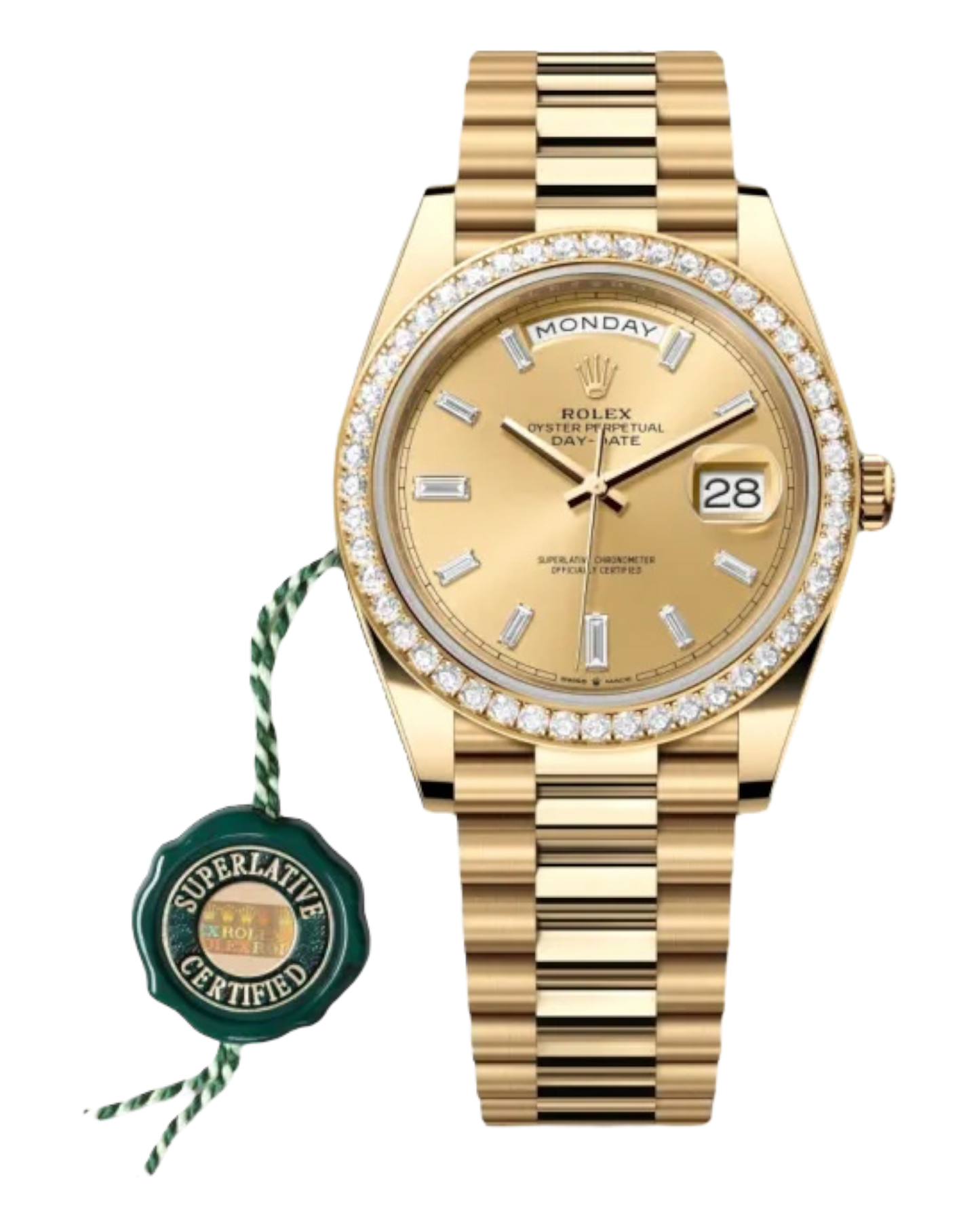 Rolex Day-Date Champagne Dial 40mm Yellow Gold President - U1 FACTORY - AUTOMATIK