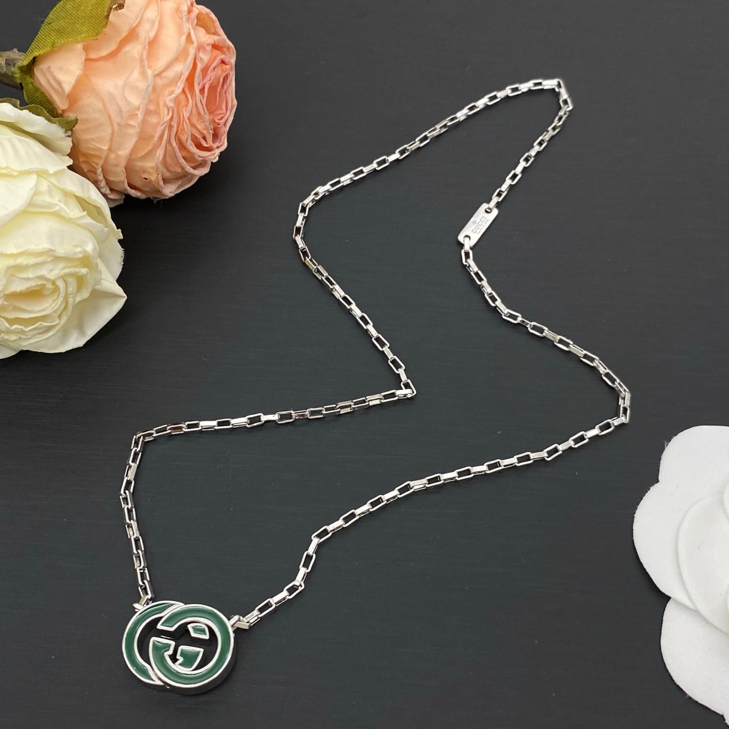 GUCCI INTERLOCKING G BRACELET / NECKLACE – Full Set - 1:1 HIGH END