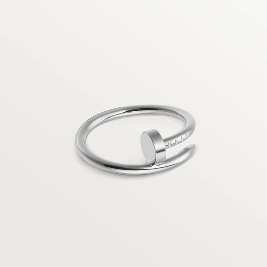 Cartier Juste un Clou Ring | Schlichter Nagelring Weißgold/Silber