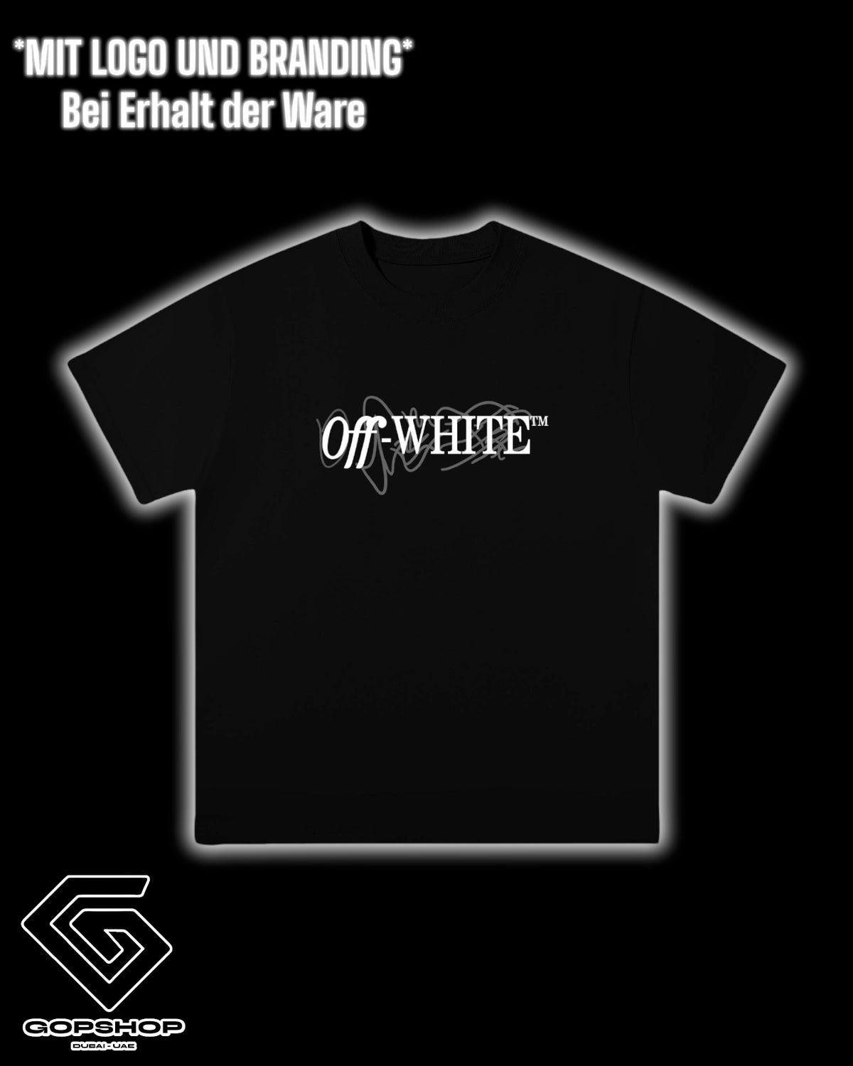 OFF-WHITE T-SHIRT HIGH END - THICK FABRIC (DROPSHIPPING PRODUCT)