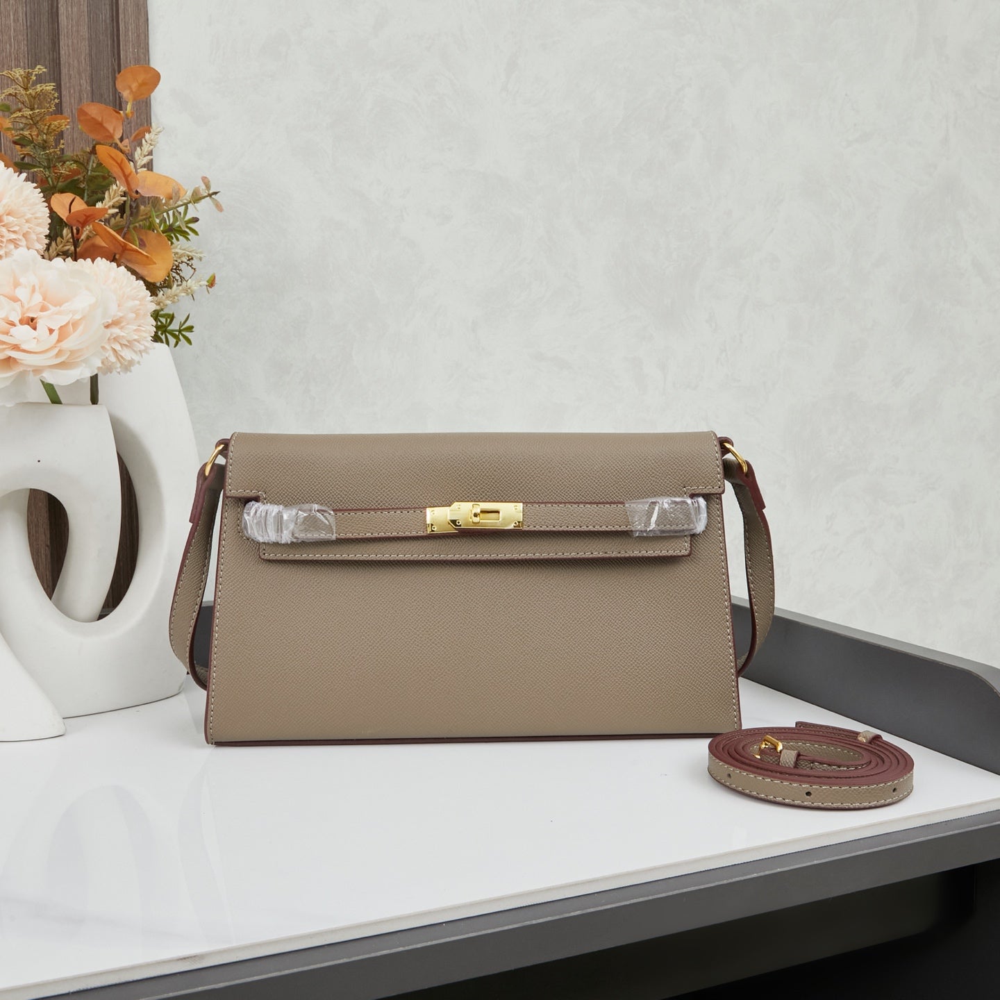 HERMÈS DANSE II EVERCOLOR PALLADIUM HARDWARE GOLD SILVER - 1:1 HIGH END