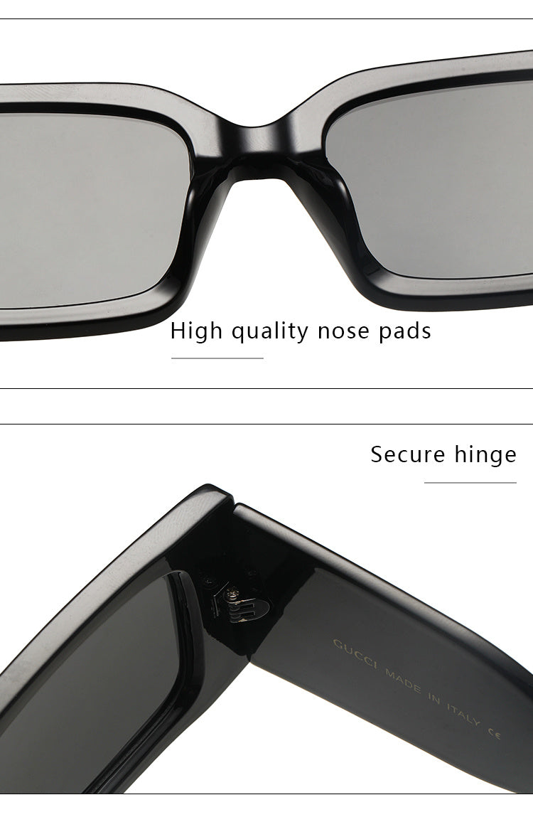 GUCCI RECTANGULAR SUNGLASSES – FULL SET – 1:1 HIGH END