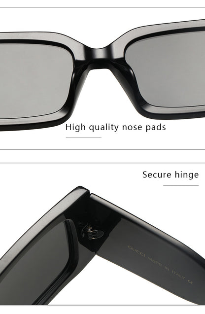 GUCCI RECTANGULAR SUNGLASSES – FULL SET – 1:1 HIGH END
