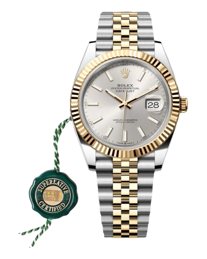 Rolex Datejust Silver Dial, Bicolor 36mm Jubilee - U1 FACTORY - AUTOMATIK