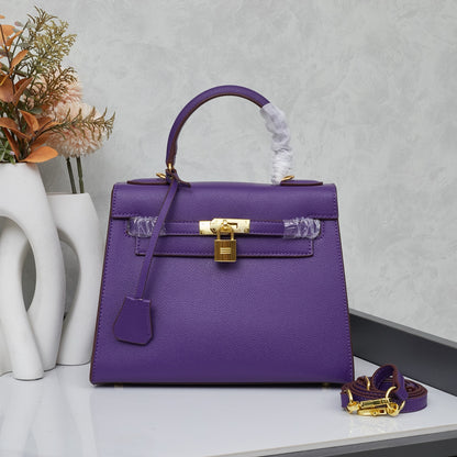 HERMÈS 25CM KELLY SELLIER ORANGE EPSOM LEATHER GOLD HARDWARE - 1:1 HIGH END