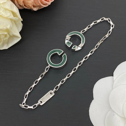 GUCCI INTERLOCKING G BRACELET / NECKLACE – Full Set - 1:1 HIGH END