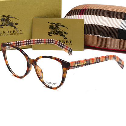 BURBERRY PLAID TEMPLE OPTICAL GLASSES – FULL SET – 1:1 HIGH END