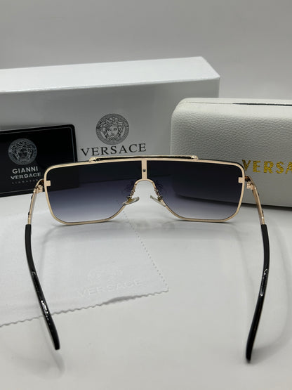 Versace Sonnenbrille in Gold mit Verlaufstönung V3