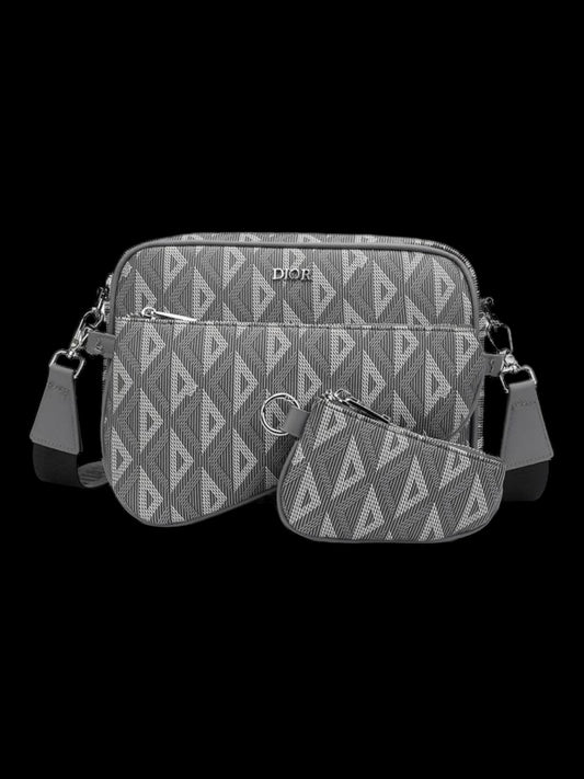 DIOR BAG GRAU- HIGH END QUALITY - PU LEDER