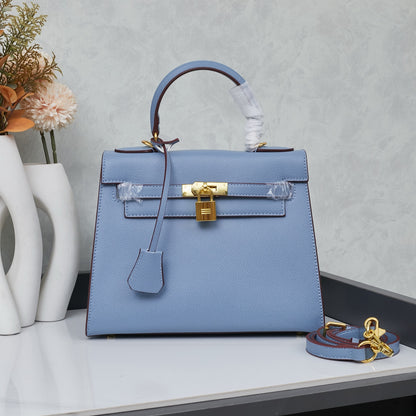 HERMÈS 25CM KELLY SELLIER ORANGE EPSOM LEATHER GOLD HARDWARE - 1:1 HIGH END