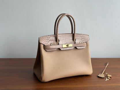 HERMÈS BIRKIN TOGO 30 HAND TASTHE - 1:1 HIGH END