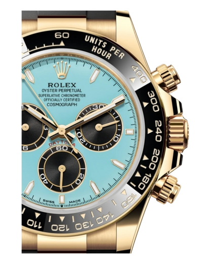 Rolex Cosmograph Daytona 40mm - turquoise dial, rubber bracelet - MYS Factory - Automatik
