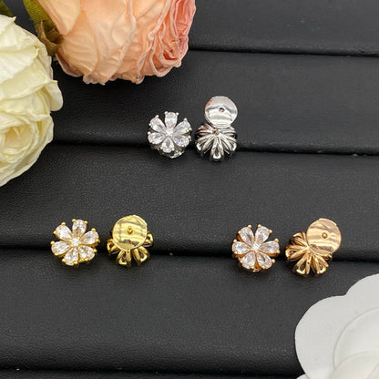 VAN CLEEF & ARPELS DAISY EARRINGS – FULL SET – 1:1 HIGH END