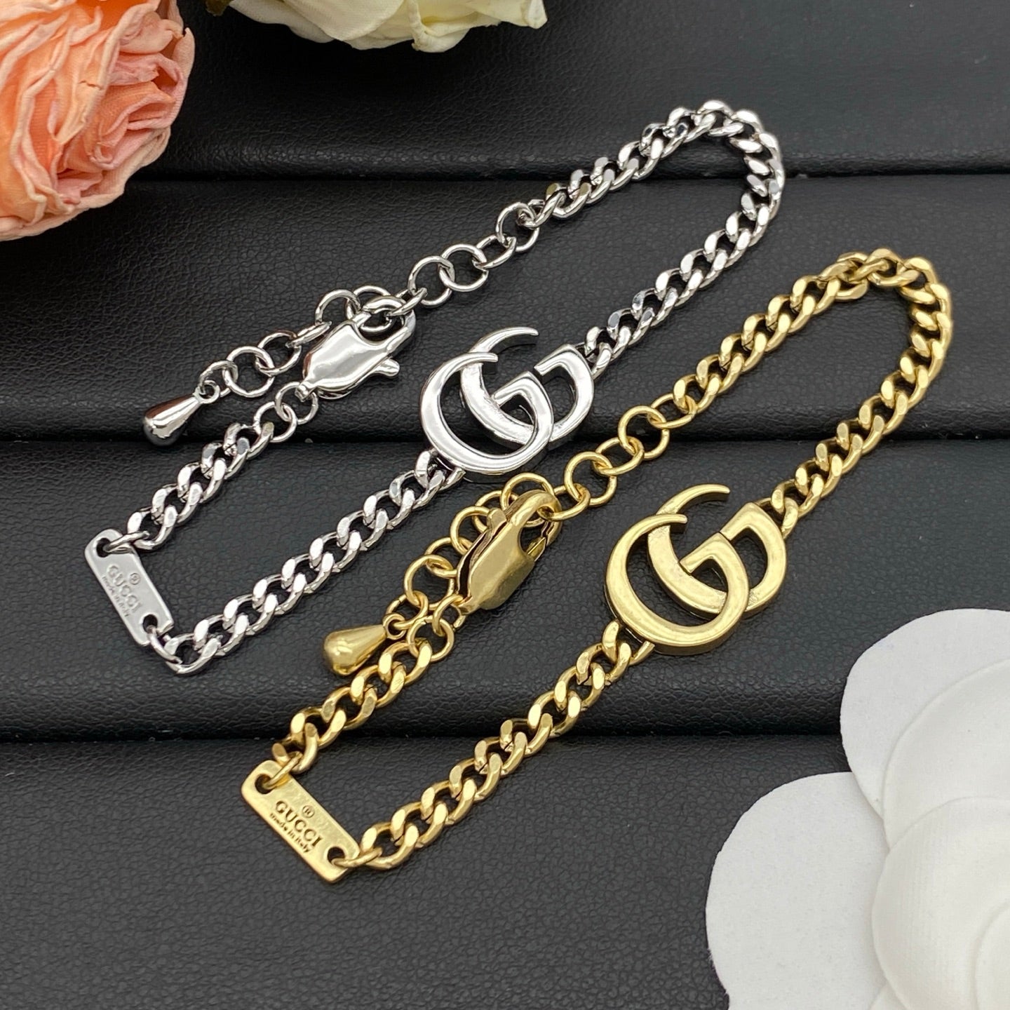 GUCCI GG MARMONT CHAIN BRACELET – Full Set - 1:1 HIGH END
