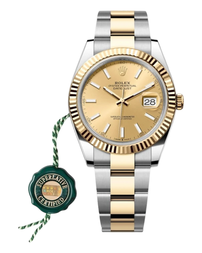 Rolex Datejust 41mm Champagne-colour Dial - Oyster- U1 FACTORY - AUTOMATIK
