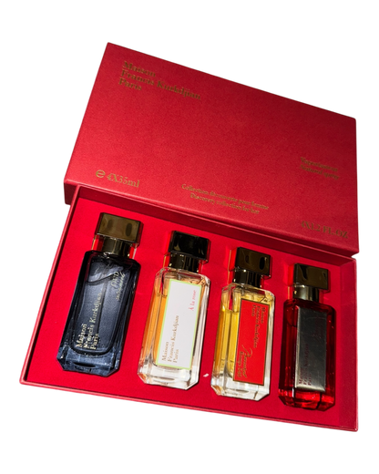 Maison Francis Kurkdjian Paris SET 4 x 35ml BACCARAT ROUGE Eau de Parfum - OVP