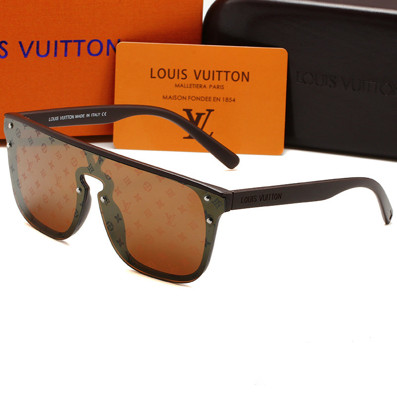 LOUIS VUITTON SHIELD AVIATOR SUNGLASSES – FULL SET – 1:1 HIGH END