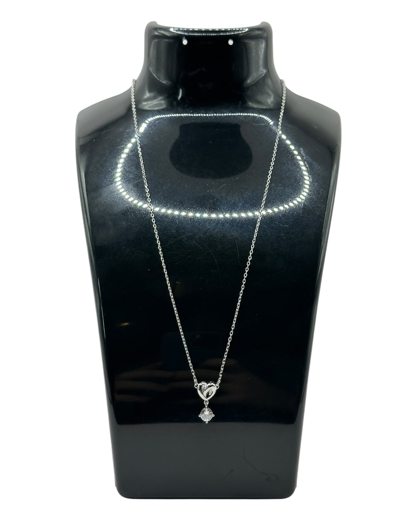 Swarovski Halskette mit birnenförmigem Kristall-Anhänger