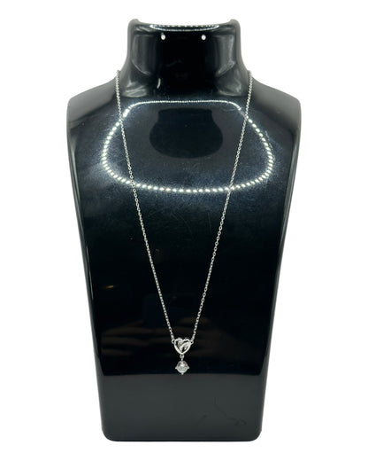 Swarovski Halskette mit birnenförmigem Kristall-Anhänger