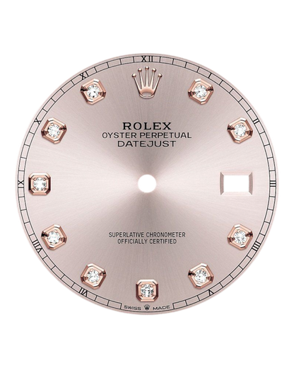 Rolex Datejust 41mm Rosé with Diamonds Dial  Bicolor Jubilee - U1 FACTORY - AUTOMATIK