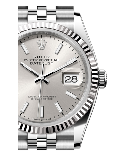 Rolex Datejust Silver 36mm Jubilee - U1 FACTORY - AUTOMATIK