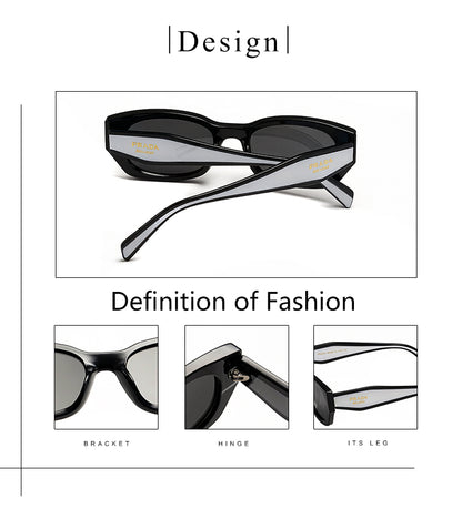 PRADA RECTANGULAR SUNGLASSES – FULL SET – 1:1 HIGH END