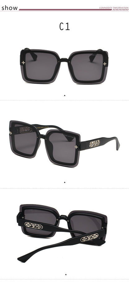 LOUIS VUITTON LV AURA SQUARE SUNGLASSES – FULL SET – 1:1 HIGH END
