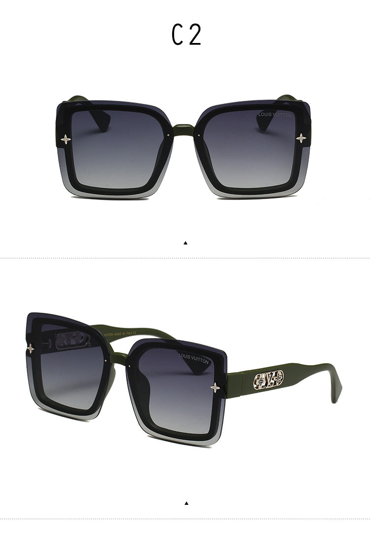 LOUIS VUITTON LV AURA SQUARE SUNGLASSES – FULL SET – 1:1 HIGH END