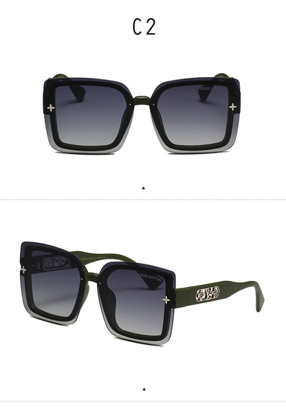 LOUIS VUITTON LV AURA SQUARE SUNGLASSES – FULL SET – 1:1 HIGH END