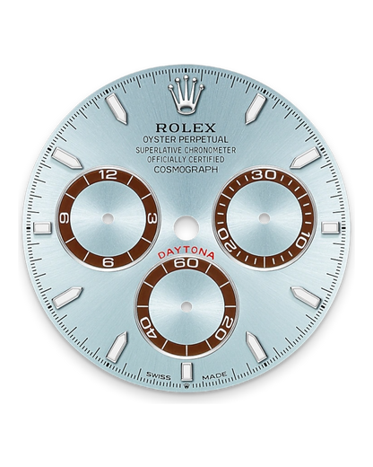 Rolex Cosmograph Daytona 40mm Platinum Ice Blue Dial Oyster - AUTOMATIK U1-Factory