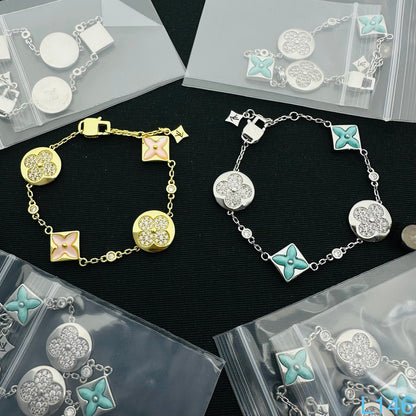 LOUIS VUITTON STAR AND SUN BLOSSOM BRACELET – Full Set - 1:1 HIGH END