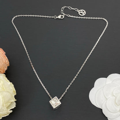 LOUIS VUITTON LV CUBE NECKLACE – FULL SET - 1:1 HIGH END