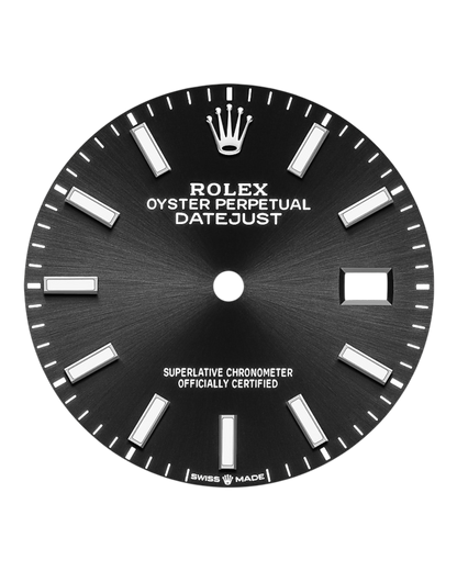 Rolex Datejust 36mm Black Dial U1 FACTORY - AUTOMATIK
