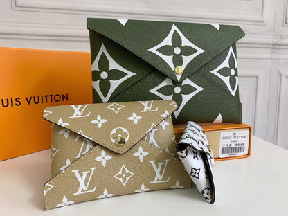 LOUIS VUITTON POCHETTE KIRIGAMI SET – GIANT MONOGRAM EDITION – FULL SET – 1:1 HIGH END