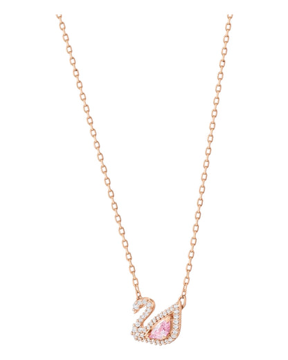 Swarovski Iconic Swan Halskette Rosé