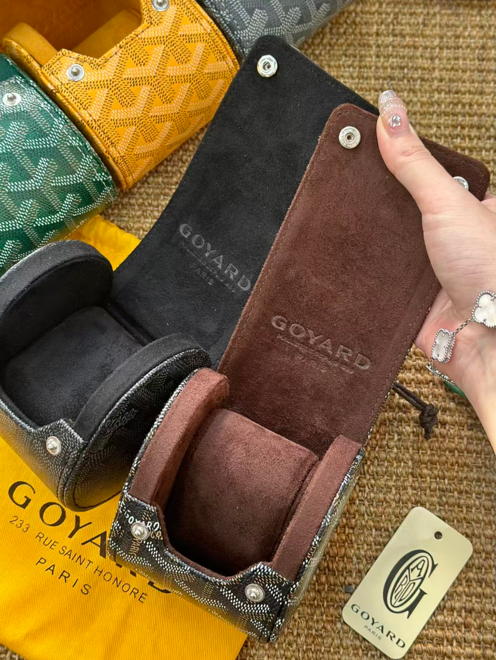GOYARD WATCH TRAVEL CASE – Full Set  - 1:1 HIGH END