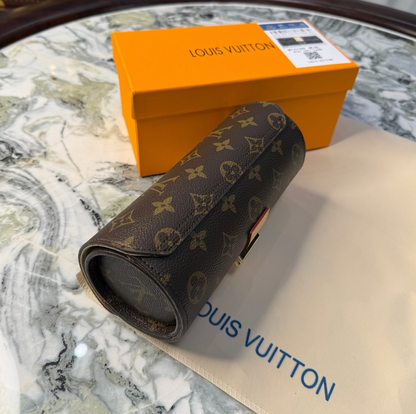 LOUIS VUITTON 2-SLOT WATCH TRAVEL CASE – Full Set  - 1:1 HIGH END (Kopie)