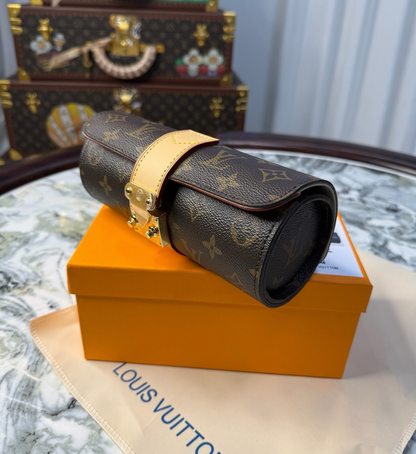 LOUIS VUITTON 2-SLOT WATCH TRAVEL CASE – Full Set  - 1:1 HIGH END (Kopie)
